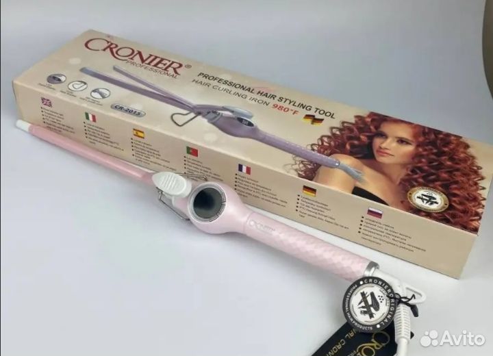 Плойка для афрокудрей