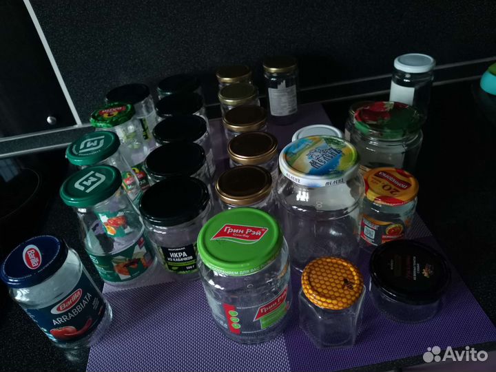 Банки с закручивающимися крышками