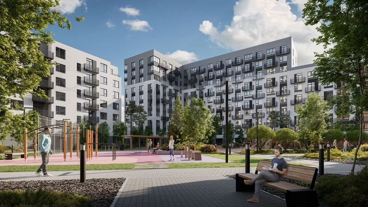 1-к. квартира, 46 м², 7/10 эт.