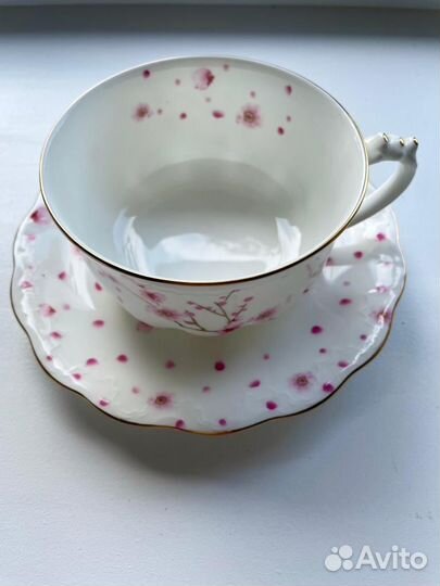 Чайная пара (фарфор тонкий)