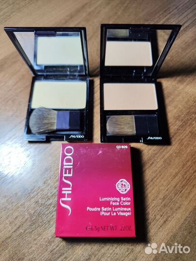 Хайлайтер, бронзер Shiseido, Mac, Givenchy