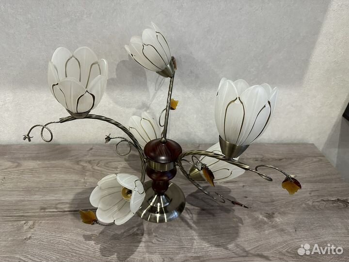 Люстра потолочна бу