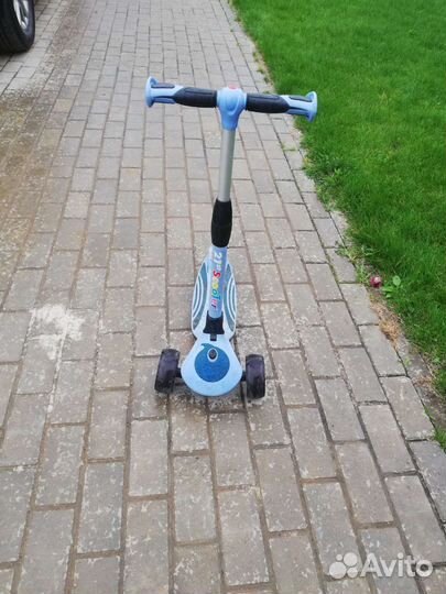 Самокат детский трехколесный бу