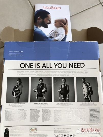 Слинг-эргорюкзак baby carrier one air