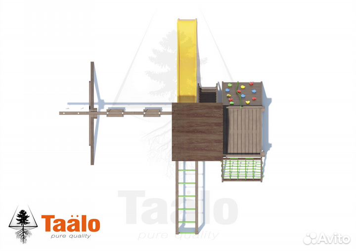 Серия В4 модель 3, детская игровая - площадка