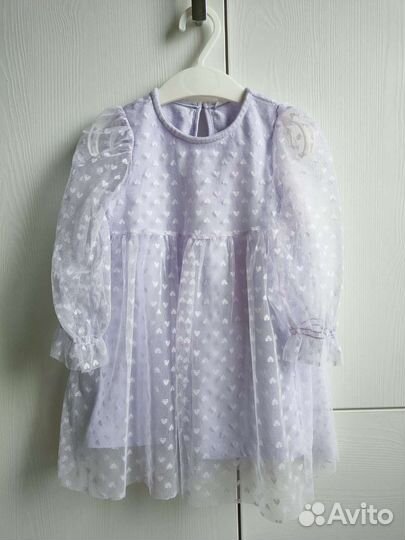 Платье для девочки 86