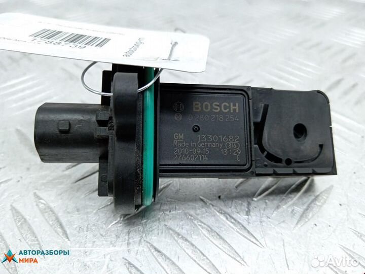 Расходомер воздуха Opel Astra H/Family рест. 2011