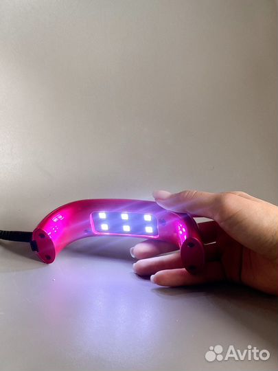 Лед лампа набор для маникюра баф