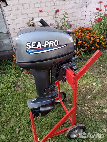 Продам комплект, мотор SEA-PRO 9.9 Лодку пвх