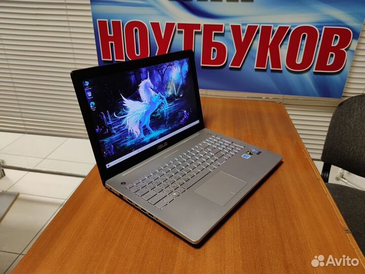 Ноутбук игровой Asus / 16gb / i7 / GTX 4gb / IPS