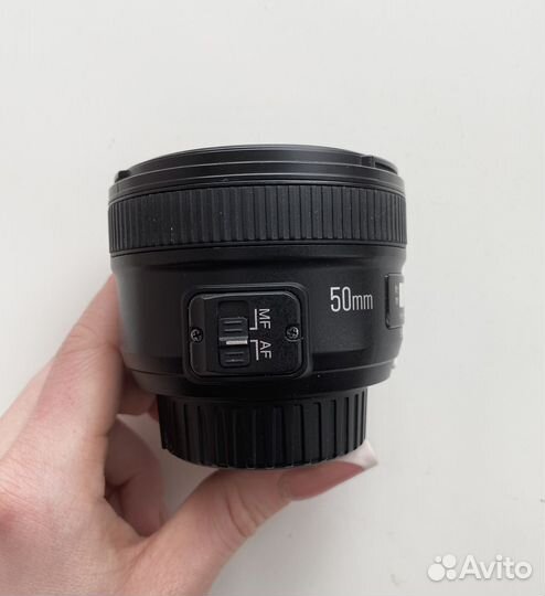 Объектив yongnuo 50mm f1.8 Nikon