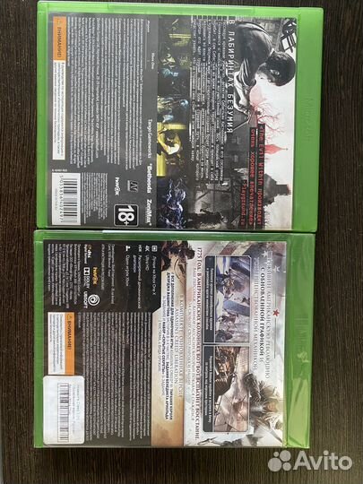 Assassins creed 3 и The Evil Within для xbox one