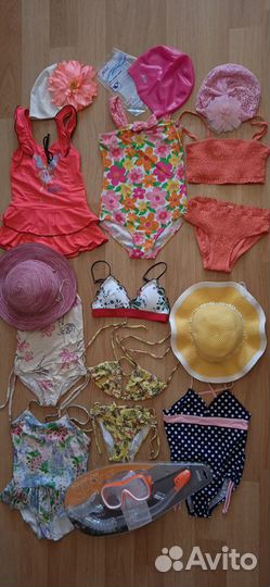 Купальник для девочки 4-10 лет