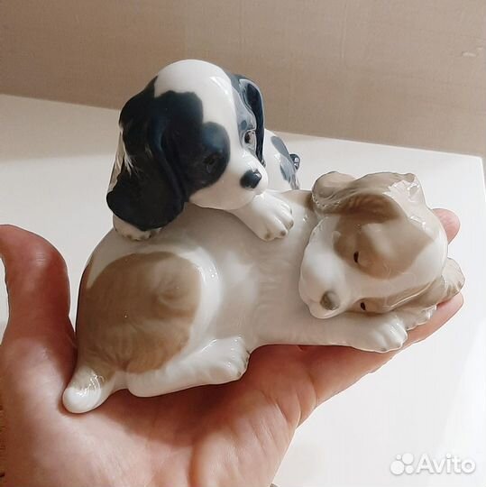 Статуэтка фарфор собаки Испания,нао Ллардо