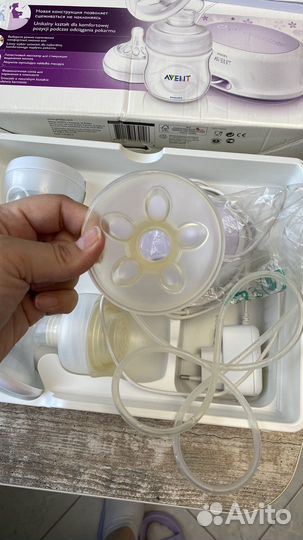Молокоотсос avent электрический