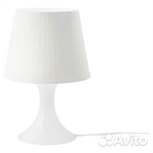 Настольная лампа IKEA Lampan, белый