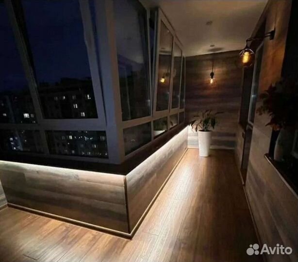 Остекление / отделка / утепление балконов лоджий