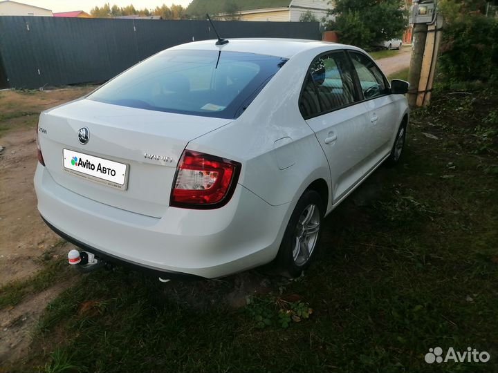 Skoda Rapid 1.6 МТ, 2019, 86 000 км