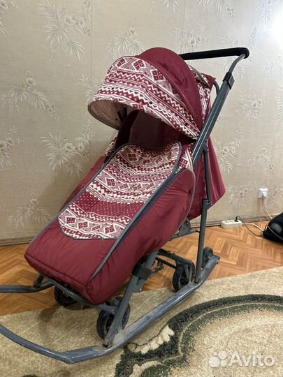Коляска санки