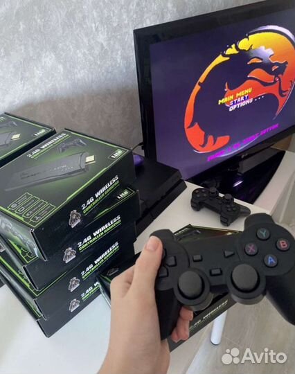 Игровая приставка game stick 64gb 10 тыс игр