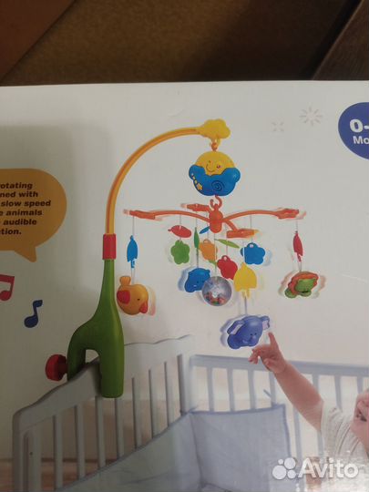 Мобиль на детскую кроватку