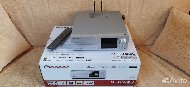 Сетевой CD стерео ресивер Pioneer XC-HM86D