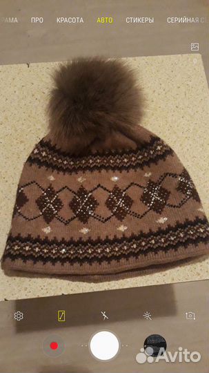 Шапка зимняя женская