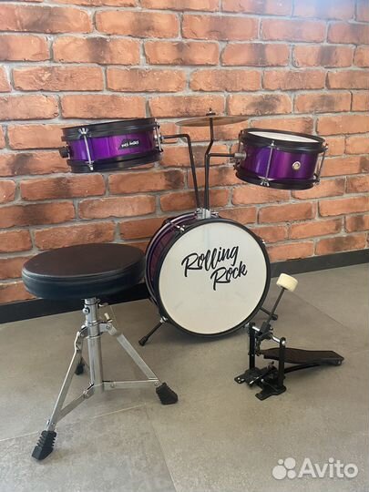 Детская барабанная установка Rolling Rock