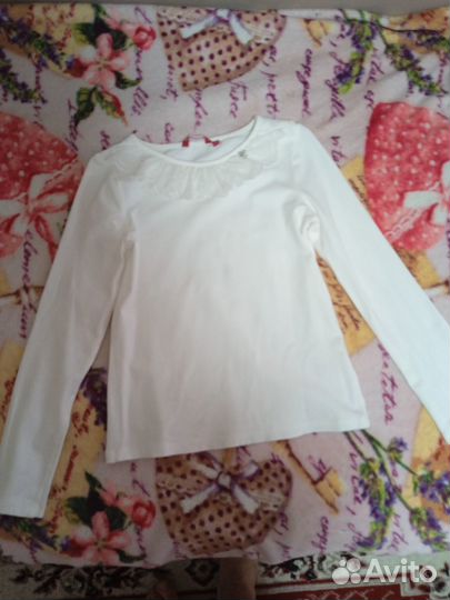 Школьные блузки для девочки 134 пакетом