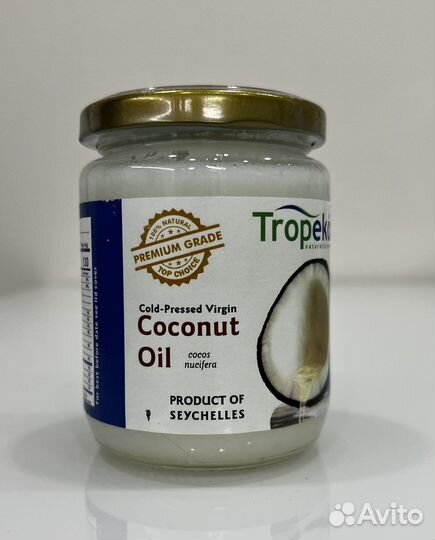 Кокосовое масло с Сейшельских островов