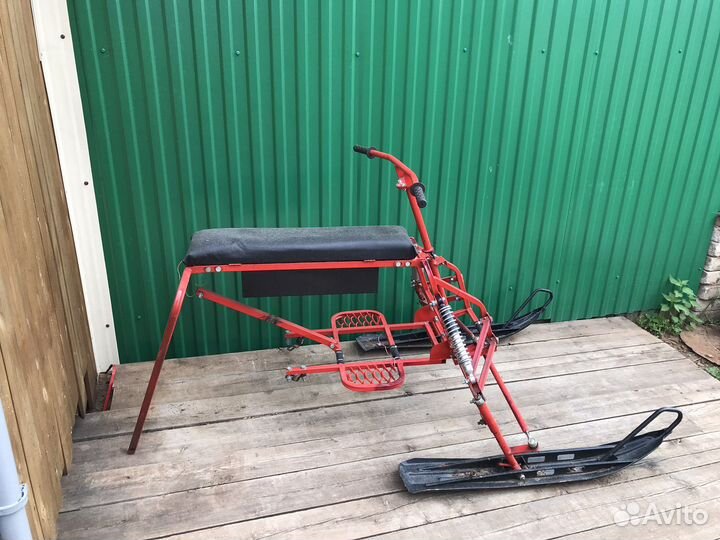 Лыжный модуль для мотобуксировщика