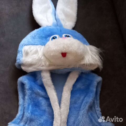 Новогодный костьюм зайчика