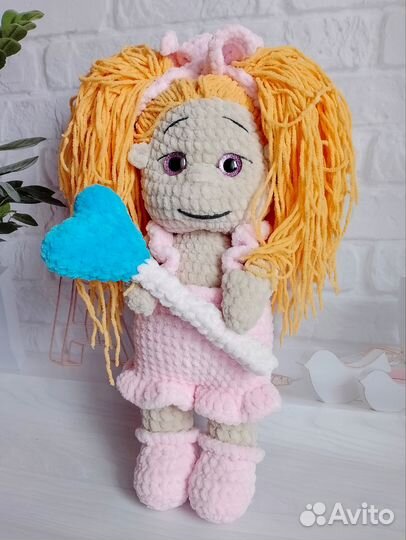 Игрушки из плюшки