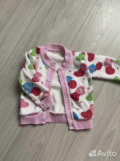 Пакет вещей на девочку размер 74-86