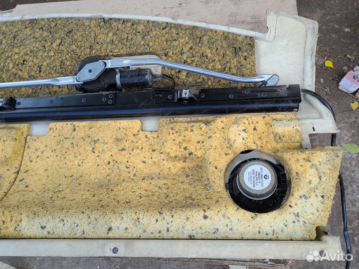 Задняя пока BMW E60