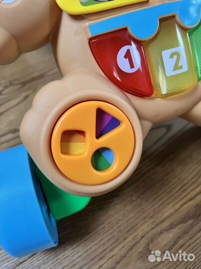 Каталка-ходунки Fisher-Price Ученый Щенок