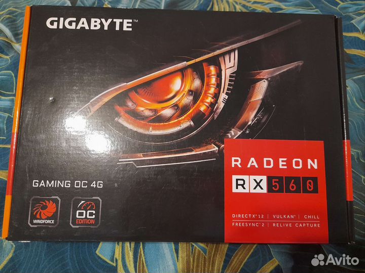 Видеокарта Gigabyte Radeon RX 560