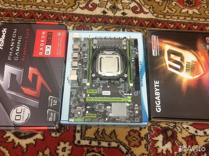 Игровой комплект i7 материнская плата память