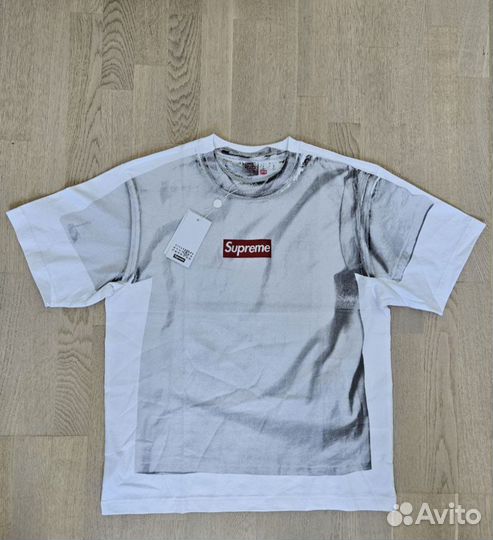 Футболка Supreme MM6 Maison Margiela Box Logo Tee