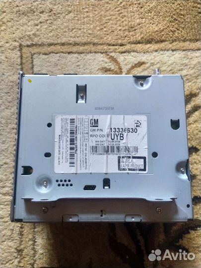 Штатное головное устройство Chevrolet Cruze