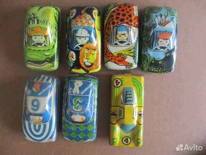 Игрушки СССР машинки, самолеты, металл, пластик