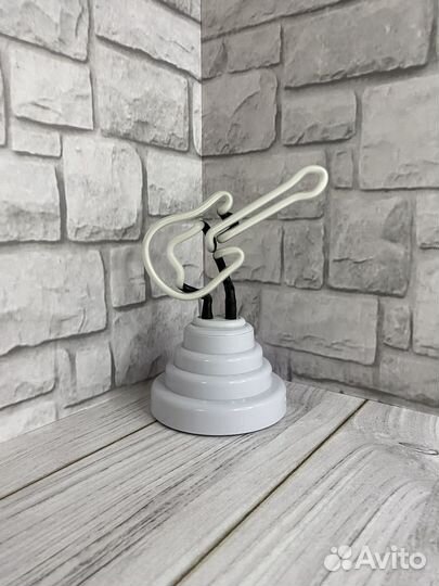 Неоновый светильник Гитара