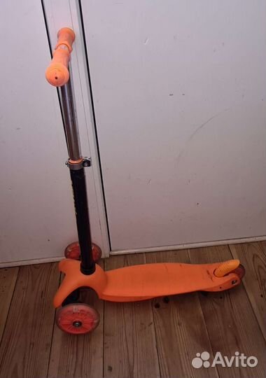 Самокат детский трехколесный бу