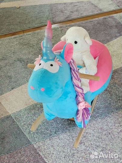 Детская лошадка качалка