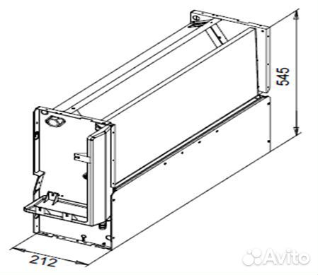 Фанкойл general climate GCO-W-05 2T