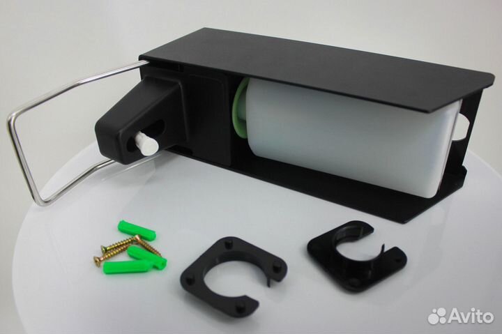 Диспенсер дозатор локтевой белый