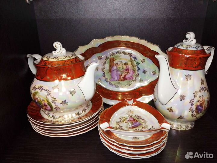 Сервиз чайный Оскар Шлегельмильх гдр 1958 год