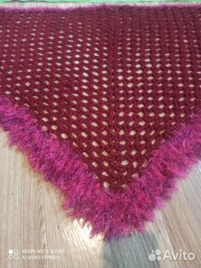 Платок-косынка-шарф ручной работы