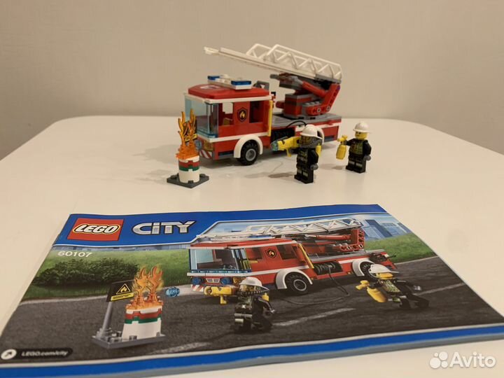 Lego City пожарная помощь