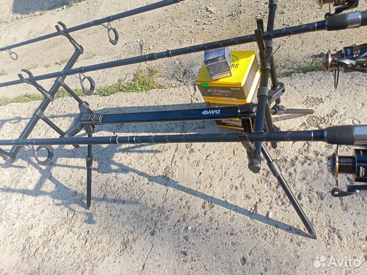 Карповый комплект #6 на три удилища